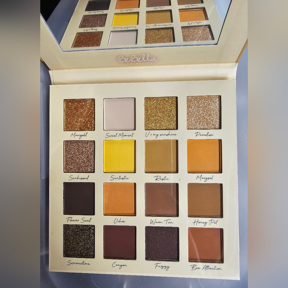 Be Bella Cosmetics Sweet Sunflower Eye Shadow Pallet